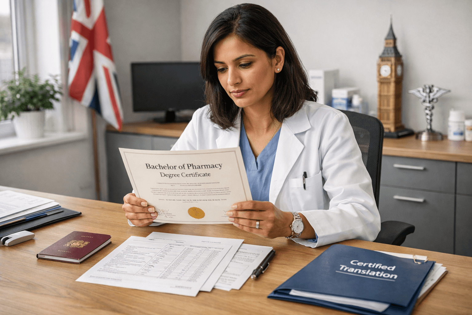 GPhC Registration: Translating Pharmacy Documents for UK Entry