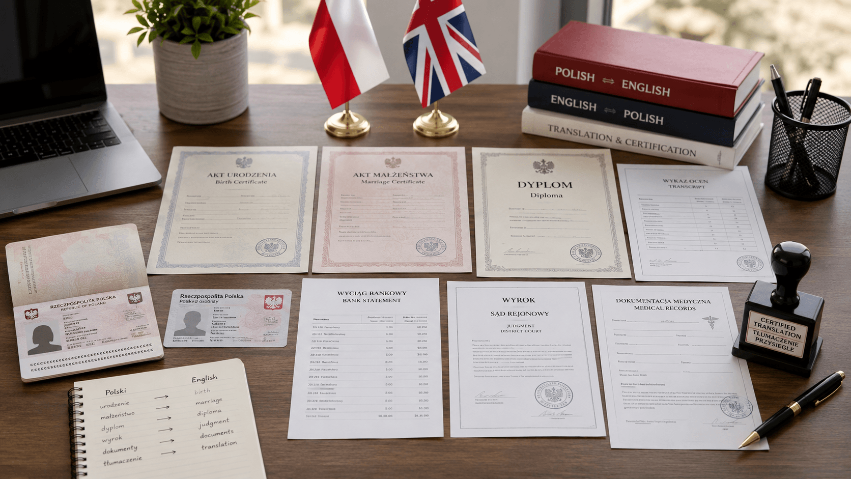 Polish Translation Services UK: Common Documents People Translate