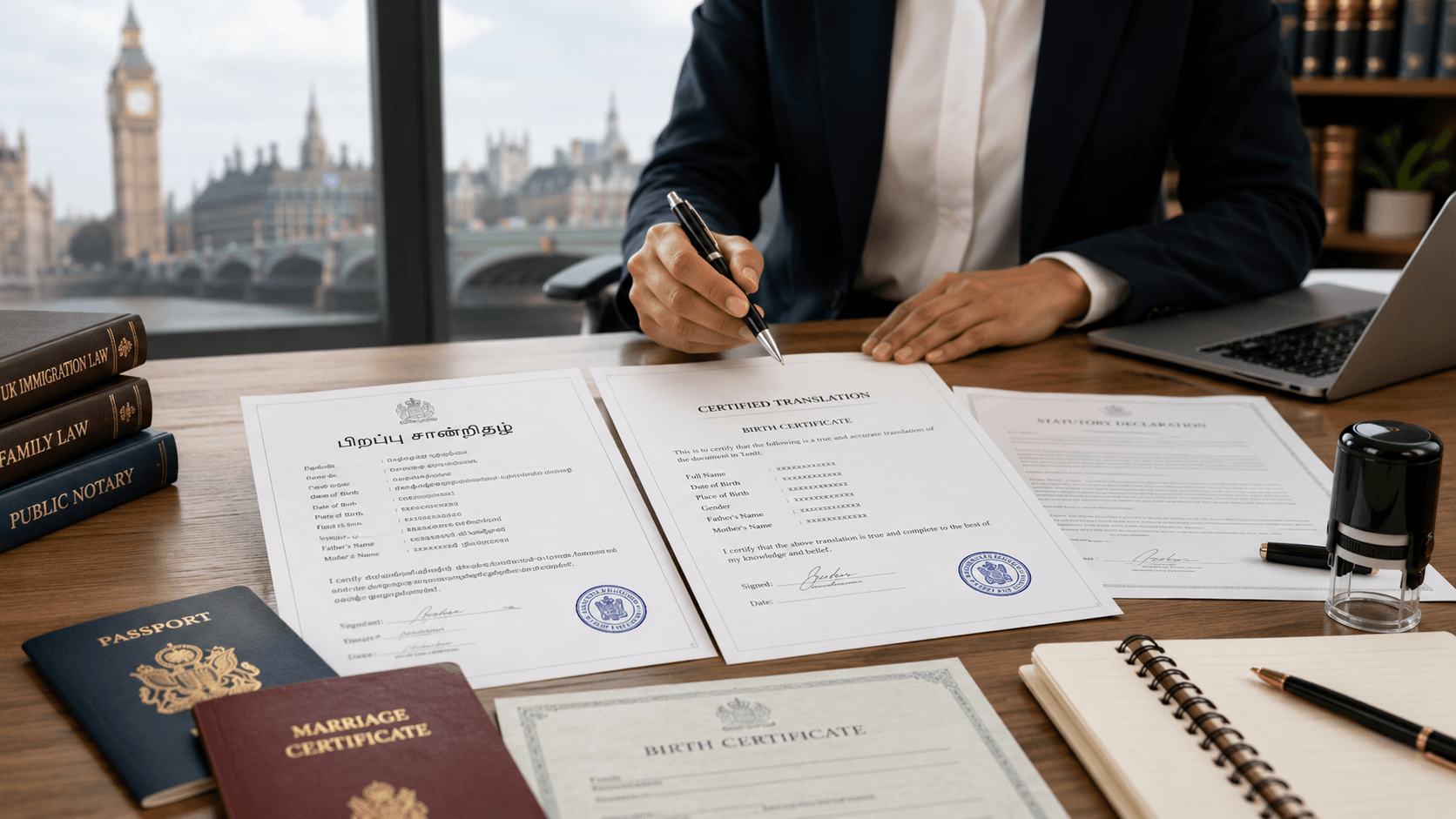 Tamil Translation Services UK: Translating Personal and Legal Documents