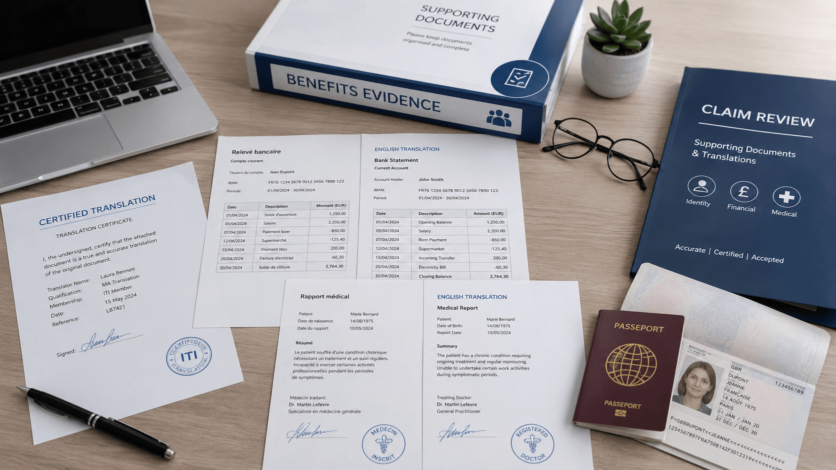 DWP Benefits: Translating Documents for UK Claims and Reviews