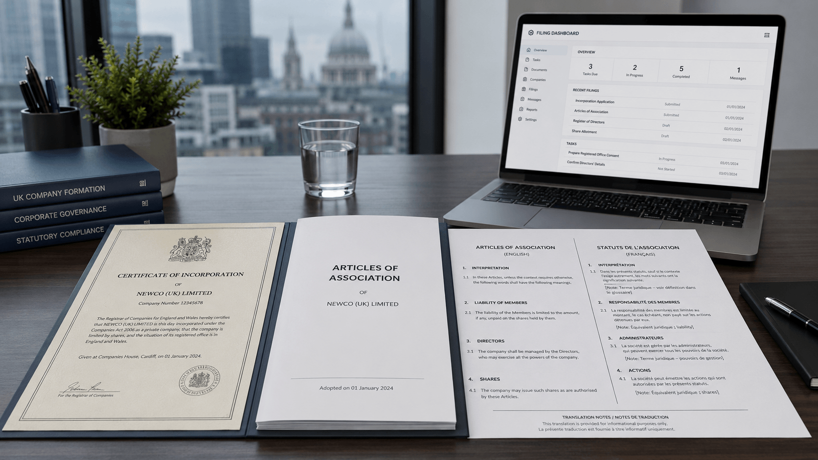 Companies House Document Translation: Translating Corporate Filings for the UK