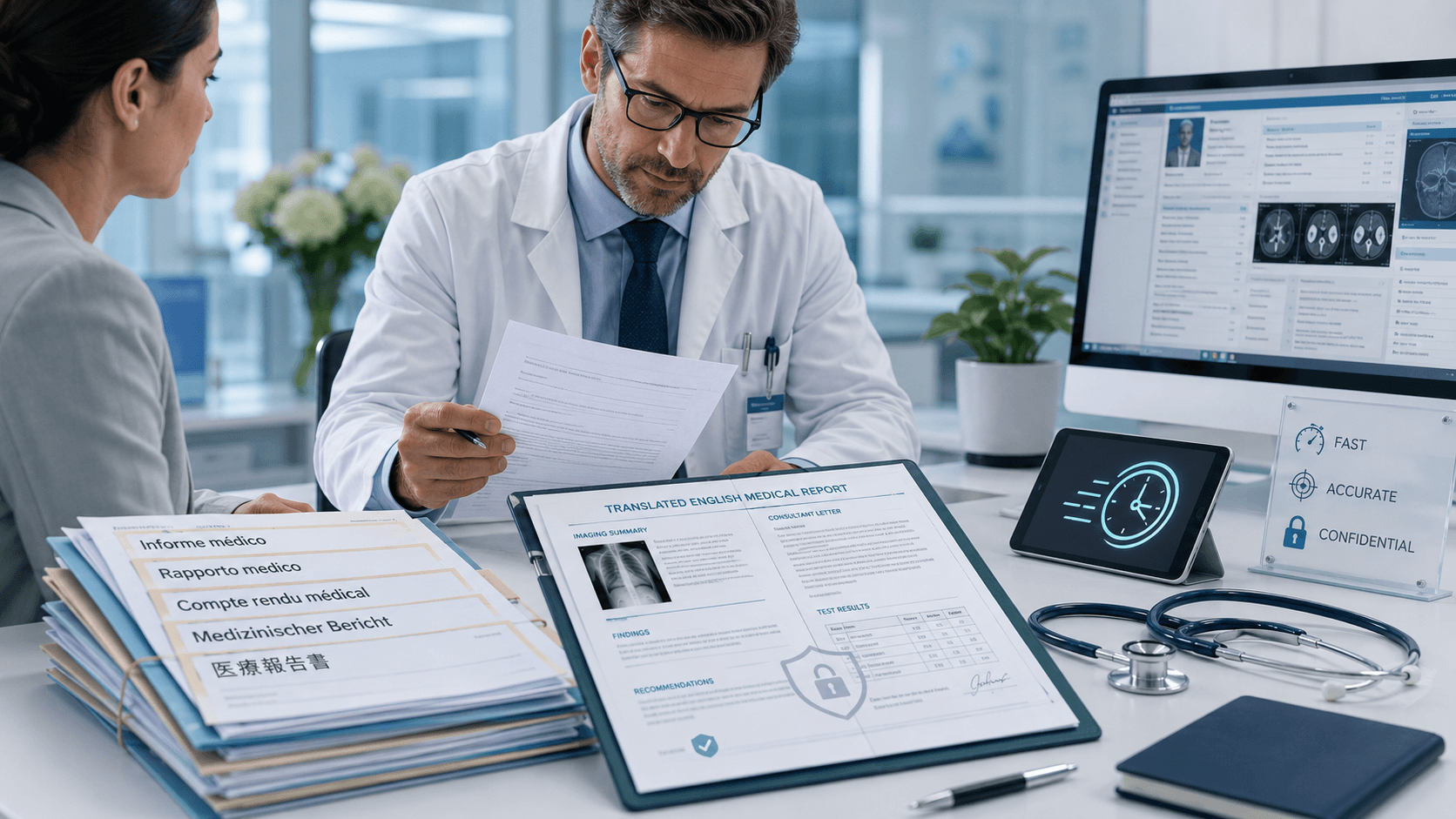 Private Healthcare in the UK: Translating Reports for Faster Treatment