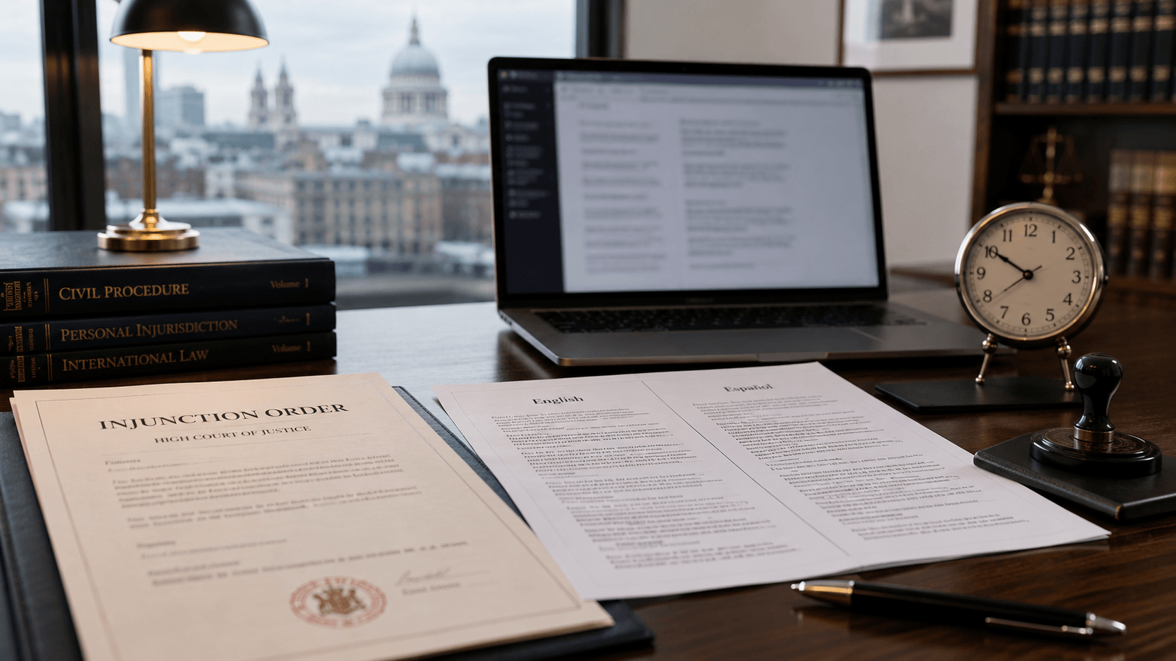 Injunctions and Orders: Translating Time-Sensitive Court Documents